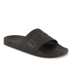 BOSS Slide, Herren , Schwarz 43