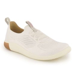 KEEN W KNX Knit Lace Freizeitschuhe Damen, weiss, Grösse: 36