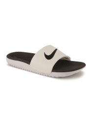 Nike Kawa Pantoletten - Weiss EU36 Kids
