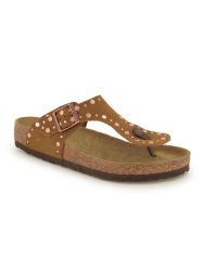 Birkenstock Pantoletten-Zehentrenner, Damen , Braun 36