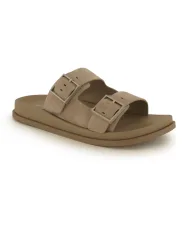 Calvin Klein Pantolette, Damen , Taupe 37