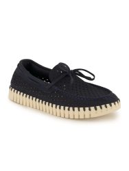 Ilse Jacobsen Mokassin, Damen , Blau 37