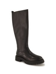 Geox - lederstiefel iridea, für Damen, Schwarz, Größe 36