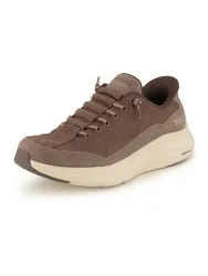Skechers Slip INS für Damen aus Leder mocca