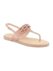 Bagatt Sandalen-Zehentrenner, Damen , Braun 36