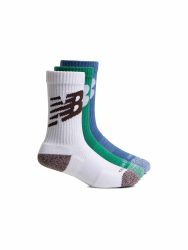 New Balance Socken, Kinder , Weiss L