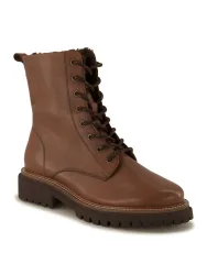 Varese Schnürboots, Damen , Cognac 38