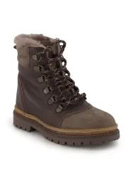 bisgaard Schnürboots, Kinder , Braun 34