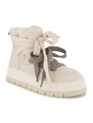 Tamaris Schnürboots, Damen , Creme 37