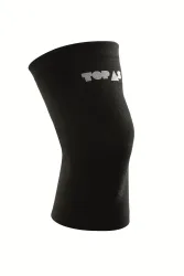Top As Bi-elastisch Kniebandage Schwarz, Herren, Größe: M