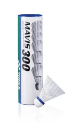 Yonex 6-Pack Mavis 300 Shuttle Weiss, , Größe: 0