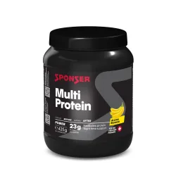Sponser Multi Protein Banana 425 g Proteinpulver Weiss, Herren, Größe: 0