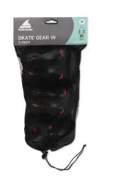 Rollerblade 3-Pack Skate Gear Damen Schoner Set Schwarz, Damen, Größe: S