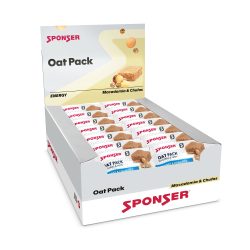 SPONSER - Energy Riegel, Oat Pack Macadamia/Chufas 30x60g, 60g