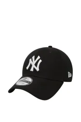New Era 9Forty Cap / Strapback - Schwarz + Weiss Einheitsgroesse Herren