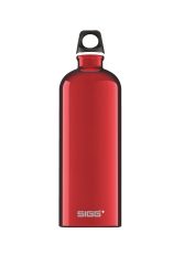 Sigg Traveller 1 L Trinkflasche Rot, Herren, Größe: ONE SIZE