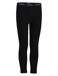 icebreaker Merino 200 Oasis Kinder Thermohose Schwarz, , Größe: 10