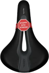 Terry Figura Damen Sattel Schwarz, Damen, Größe: 9-Dec