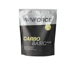 Winforce Carbo Basic Plus Zitrone 900 g Getränkepulver Schwarz, Herren, Größe: 0