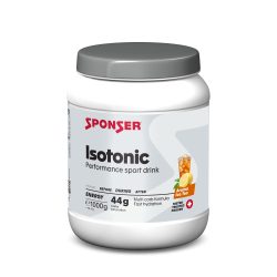 Sponser Isotonic 1000 g Ice Tea Getränkepulver Weiss, Herren, Größe: 0