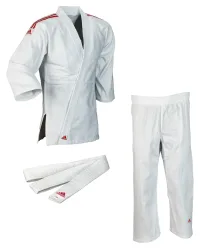 adidas Club 140 Kinder Judoanzug Weiss, , Größe: ONE SIZE