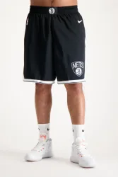 Nike Brooklyn Nets Herren Basketballshort Schwarz, Herren, Größe: XXL