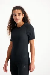 Odlo Active Warm Base Layer T-Shirt für Damen - Wandern, Ski & Snow - schwarz, M