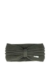 Eisglut Esmeraldal Merino Damen Stirnband Grün, Damen, Größe: ONE SIZE