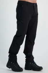 Jack Wolfskin Activate Thermic Herren Softshellhose Schwarz, Herren, Größe: 50