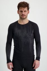 Odlo Kinship Performance Wool 200 Base Layer Shirt für Herren - Wandern, Ski & Snow - schwarz, XXL