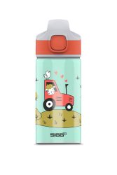 Sigg Miracle Alu 400 ml Kinder Trinkflasche Rot, , Größe: ONE SIZE