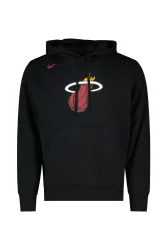 Nike Miami Heat Herren Hoodie Schwarz, Herren, Größe: XL