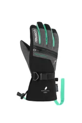 Reusch Lando R-TEX® XT Kinder Skihandschuh Grau, , Größe: 4 1/2