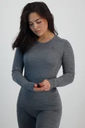 ODLO Damen Shirt Merino 200 grau | L