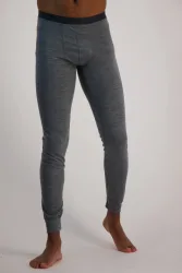 Odlo Merino 200 Base Layer Tights für Herren - Wandern, Ski & Snow - grau, XL