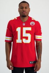Nike Kansas City Chiefs Patrick Mahomes Home Herren American Football Trikot 23/24 Rot, Herren, Größe: S