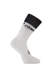 Compressport Mid Socks V2.0 35-47 Kompressionssocken Weiss, Herren, Größe: IV