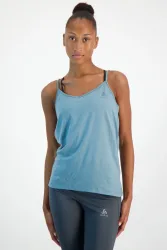Odlo Merino 160 Base Layer Tank für Damen - Wandern, Radsport - grün, XL