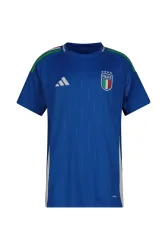 adidas Italien Home Replica Damen Fussballtrikot EM 2024 Blau, Damen, Größe: L