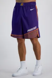 Nike Phoenix Suns Icon Edition Herren Basketballshort Lila, Herren, Größe: L