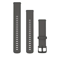 GARMIN 18 mm Uhrenarmband Grau, Herren, Größe: 0
