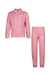 Nike Logo Mini Kinder Trainingsanzug Rosa, , Größe: 98
