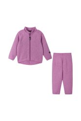 reima Tahto Kleinkind Fleecejacke + Hose Lila, , Größe: 80