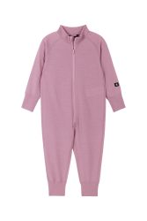 reima Parvin Merino Kleinkind Fleeceoverall Rosa, , Größe: 92
