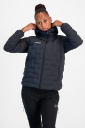 MAMMUT Sender Hooded Damen Outdoorjacke Schwarz, Damen, Größe: L