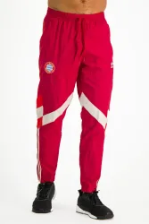 adidas FC Bayern München Originals Herren Trainingshose Rot, Herren, Größe: M
