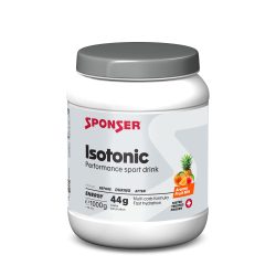 Sponser Isotonic Fruitmix 1000 g Getränkepulver Weiss, Herren, Größe: 0