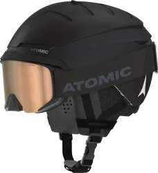 ATOMIC Savor GT + Savor Ultra Stereo Skihelm + Brille Schwarz, Herren, Größe: M