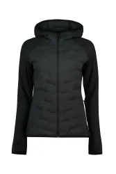 Odlo Zeroweight Insulator Langlauf-Hoodie Full-Zip für Damen - Skilanglauf, Running - schwarz, S