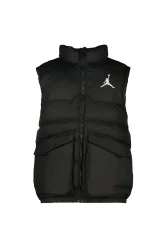 Jordan Puffer Filled Jungen Gilet Schwarz, , Größe: 128